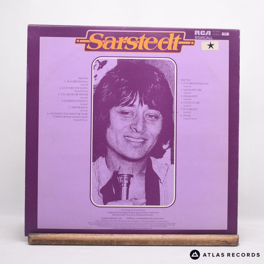 Clive Sarstedt - Sarstedt - Reissue LP Vinyl Record - VG+/EX