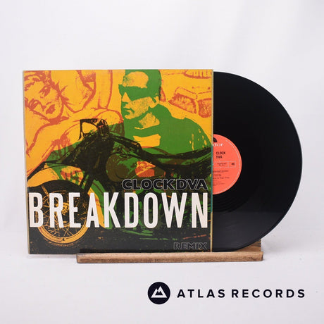 Clock DVA Breakdown 12" Vinyl Record - Front Cover & Record