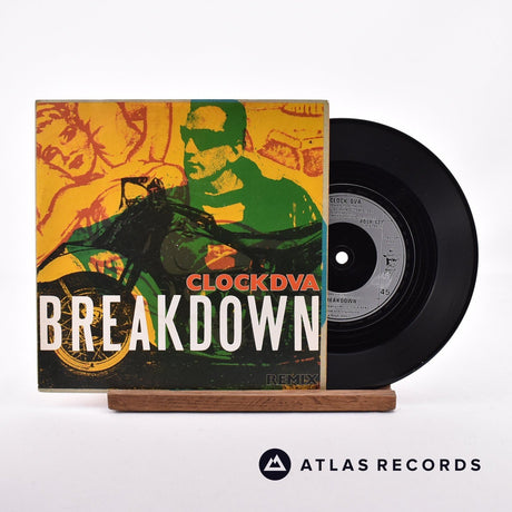 Clock DVA Breakdown 7" Vinyl Record - Front Cover & Record