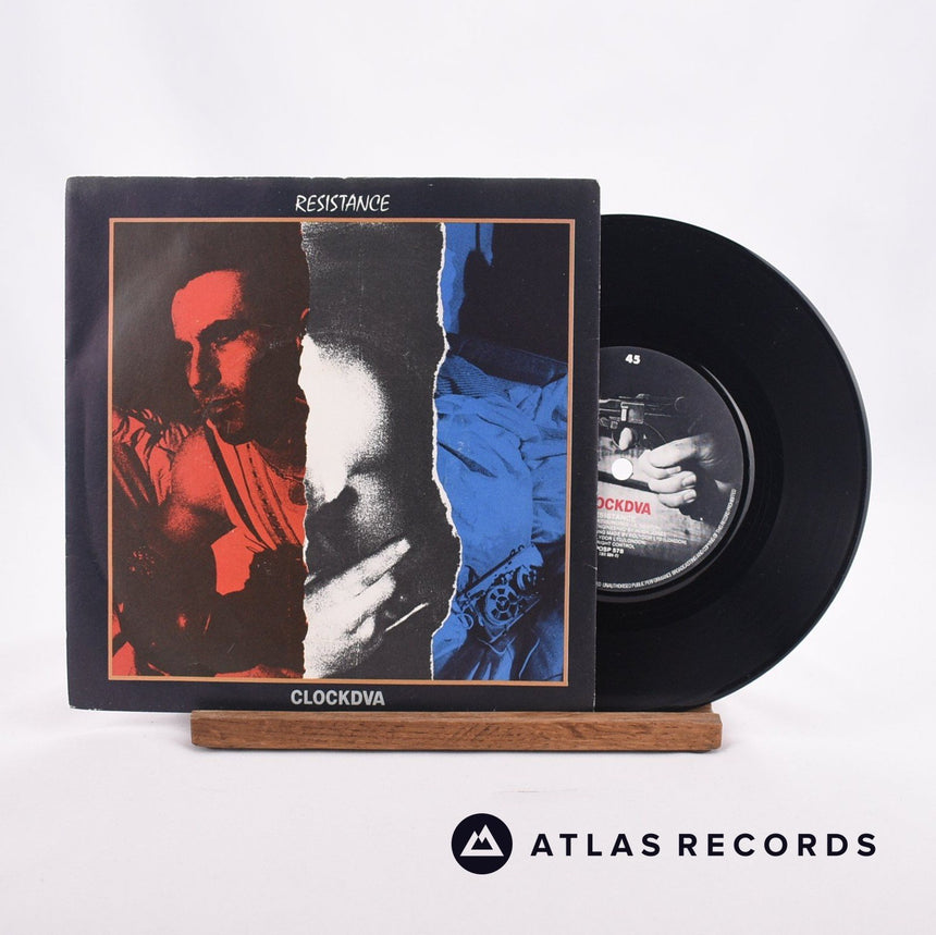 Clock DVA Resistance 7" Vinyl Record - Front Cover & Record