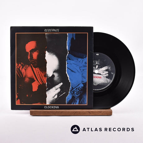 Clock DVA Resistance 7" Vinyl Record - Front Cover & Record