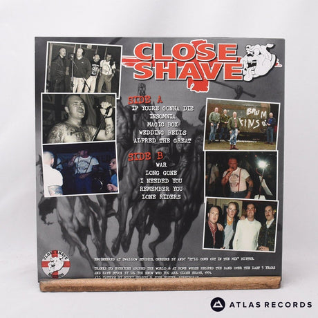 Close Shave - Lone Riders - Multicoloured Reissue LP Vinyl Record - NM/EX