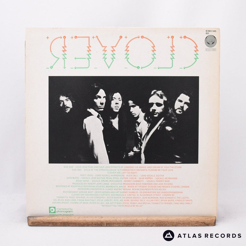 Clover - Unavailable - LP Vinyl Record - VG+/EX