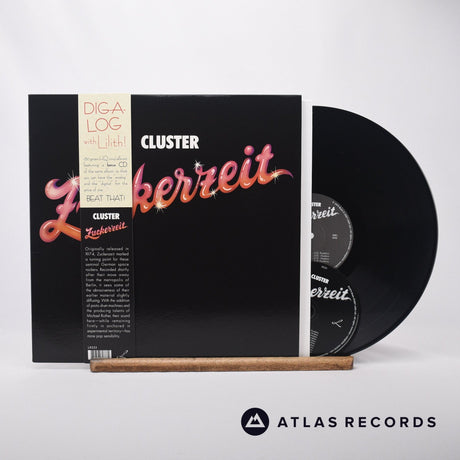 Cluster Zuckerzeit LP Vinyl Record - Front Cover & Record