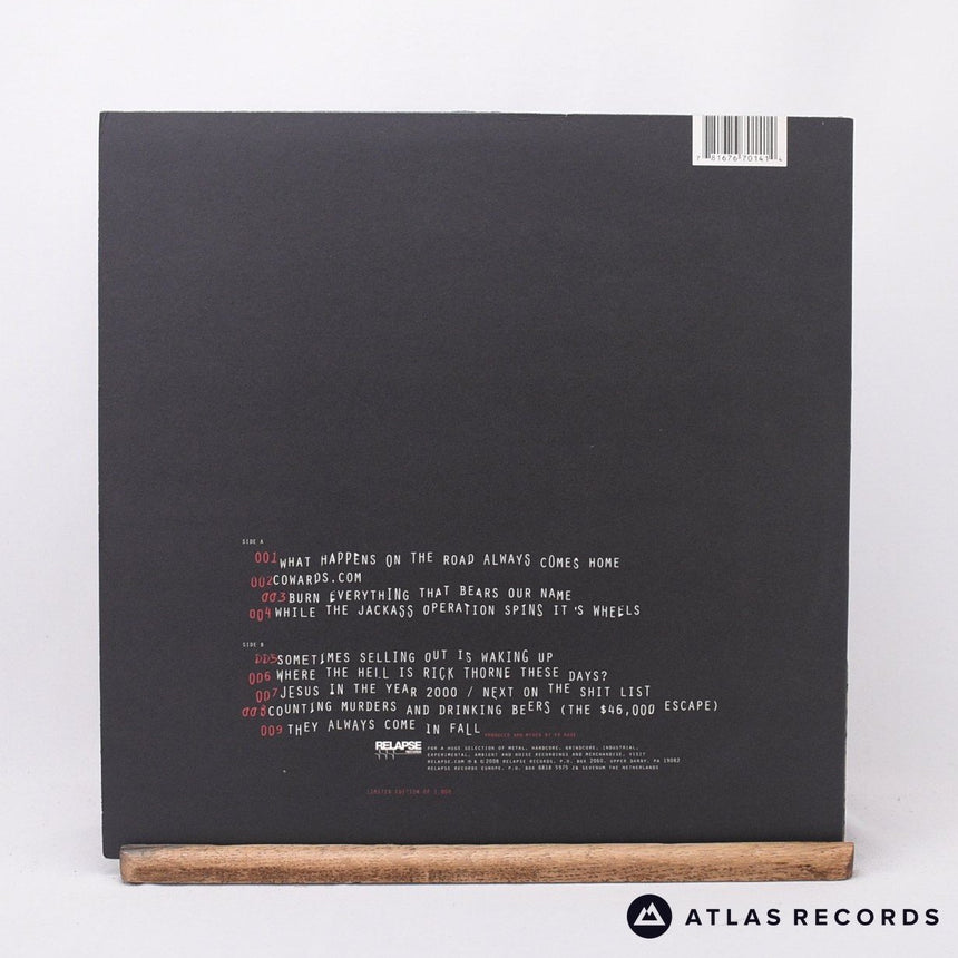 Coalesce - 012:2 - Blue Transparent With White Splatter LP Vinyl Record - EX/NM