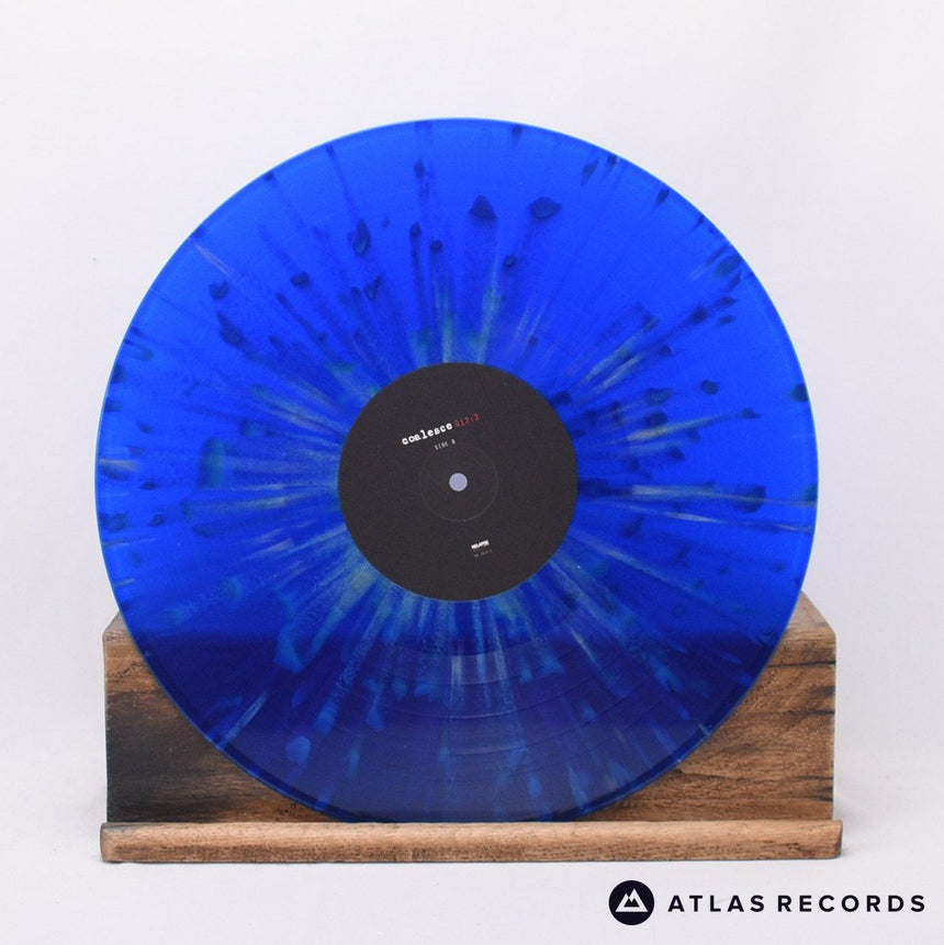 Coalesce - 012:2 - Blue Transparent With White Splatter LP Vinyl Record - EX/NM