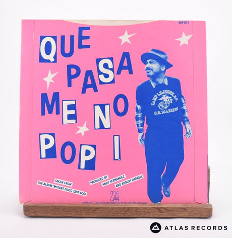 Coati Mundi - Me No Pop I - 7" Vinyl Record - EX/EX