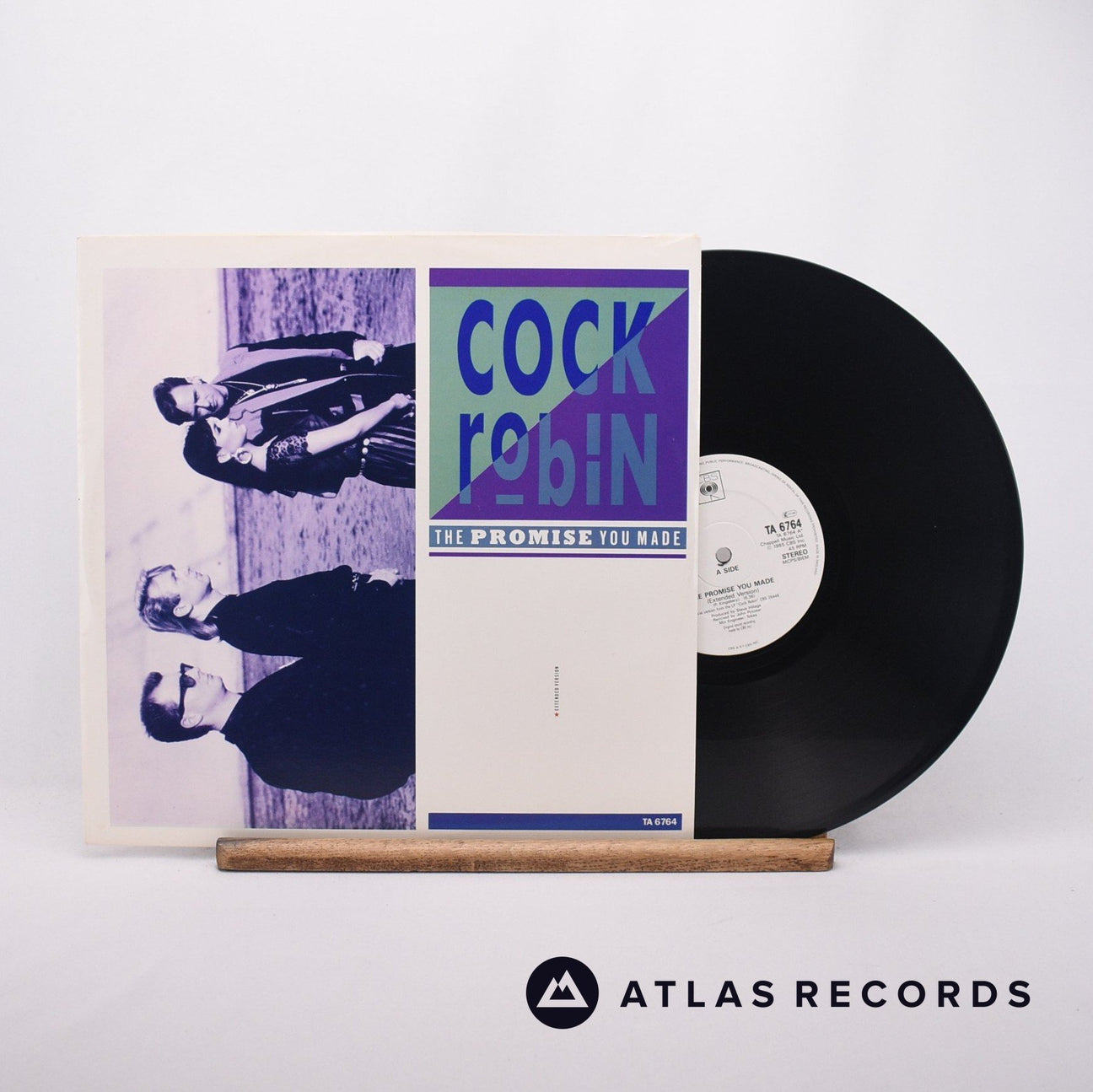 Cock Robin The Promise You Made 12" Vinyl Record - Front Cover & Record