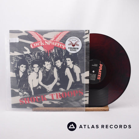 Cock Sparrer Shock Troops LP Vinyl Record - Front Cover & Record