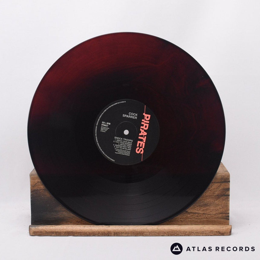 Cock Sparrer - Shock Troops - Red & Black Limited Edition LP Vinyl Record