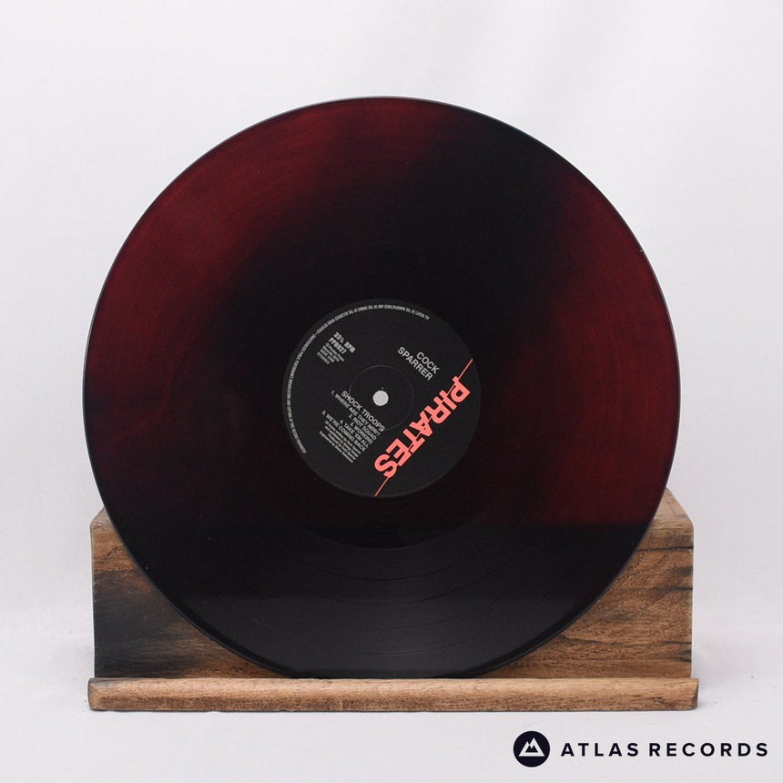 Cock Sparrer - Shock Troops - Red & Black Limited Edition LP Vinyl Record