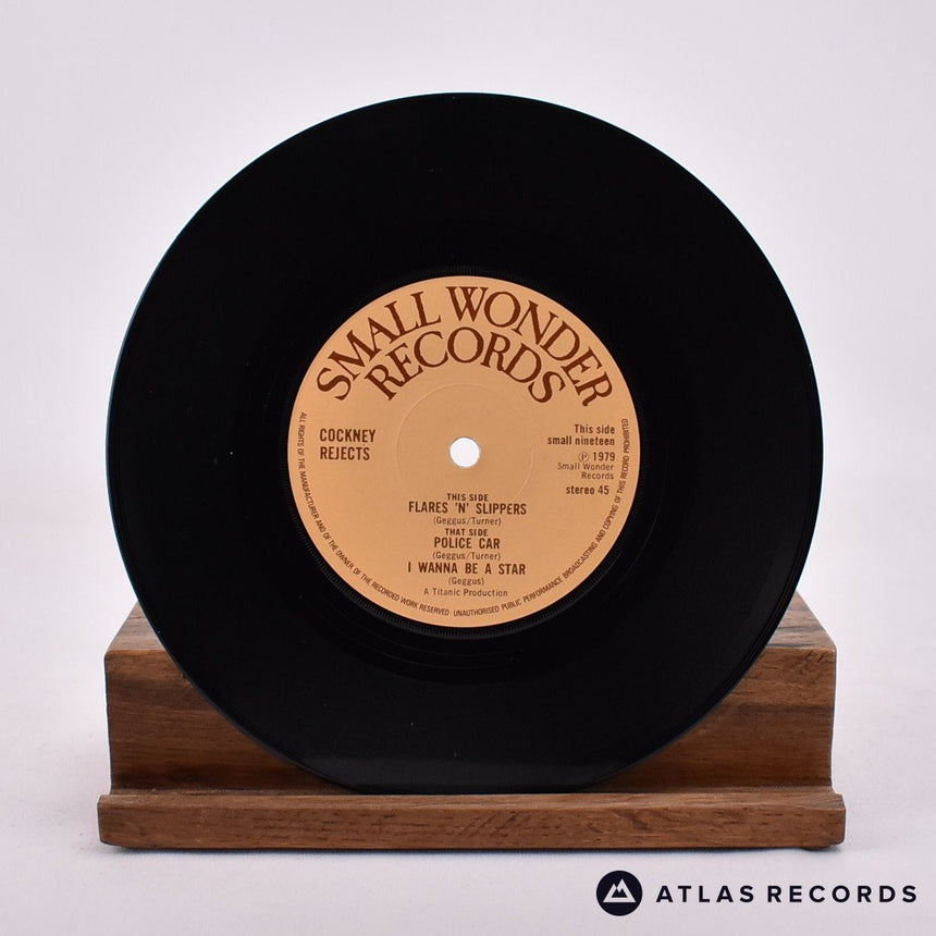 Cockney Rejects - Flares 'n Slippers - First Press 7" Vinyl Record - EX/VG+