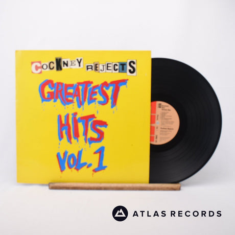Cockney Rejects Greatest Hits Vol. 1 LP Vinyl Record - Front Cover & Record