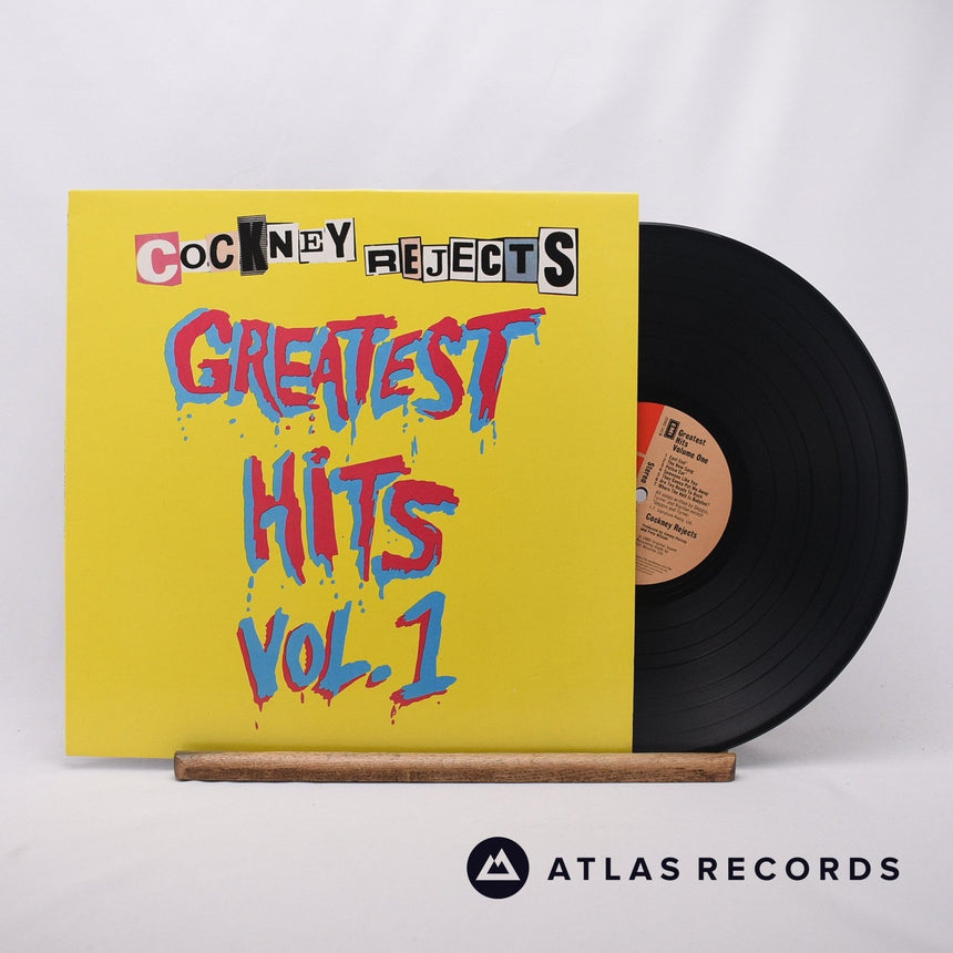 Cockney Rejects Greatest Hits Vol. 1 LP Vinyl Record - Front Cover & Record