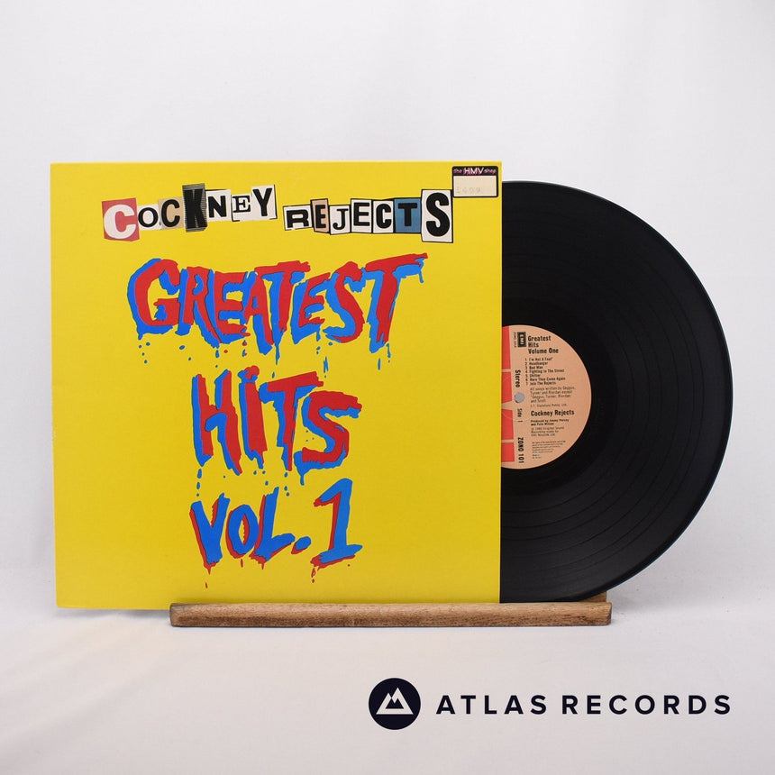 Cockney Rejects Greatest Hits Vol. 1 LP Vinyl Record - Front Cover & Record