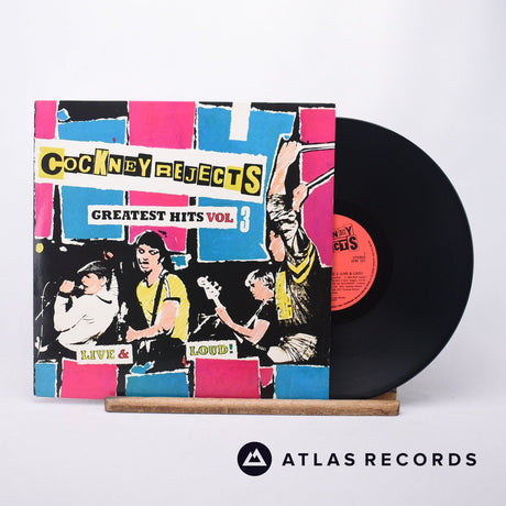 Cockney Rejects Greatest Hits Vol 3 LP Vinyl Record - Front Cover & Record