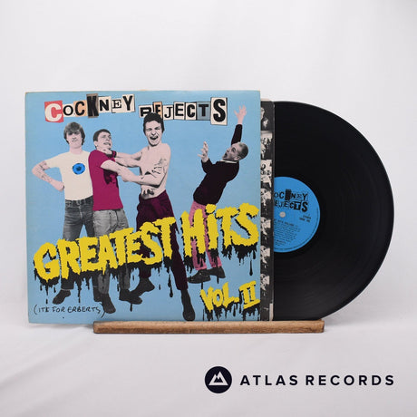 Cockney Rejects Greatest Hits Vol. II LP Vinyl Record - Front Cover & Record