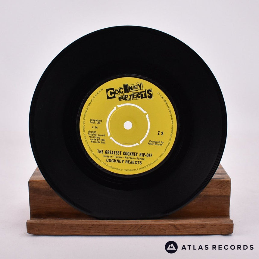 Cockney Rejects - The Greatest Cockney Rip-off - 7" Vinyl Record - EX/VG+