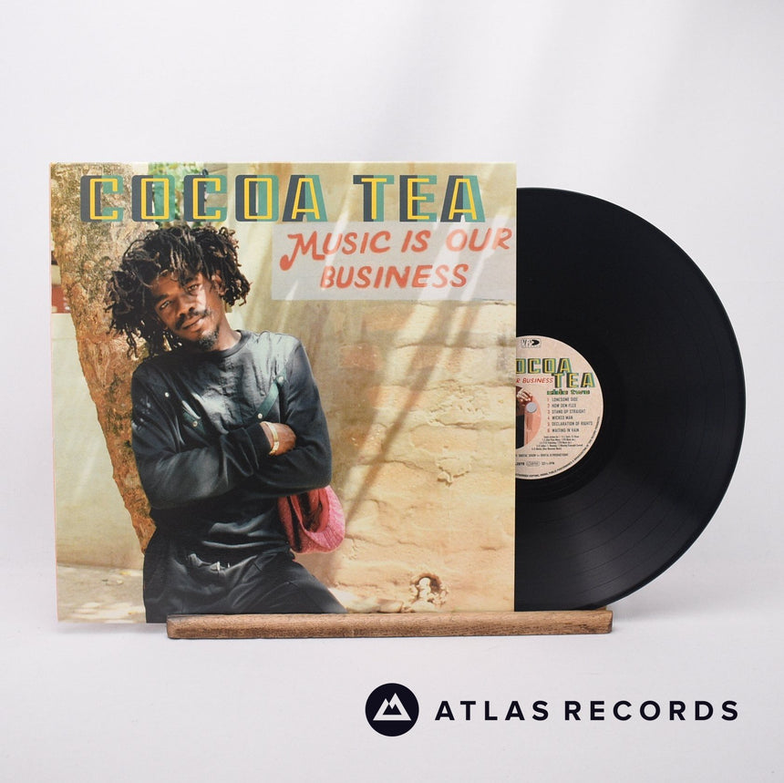 Cocoa Tea Music Is Our Business LP Vinyl Record - Front Cover & Record