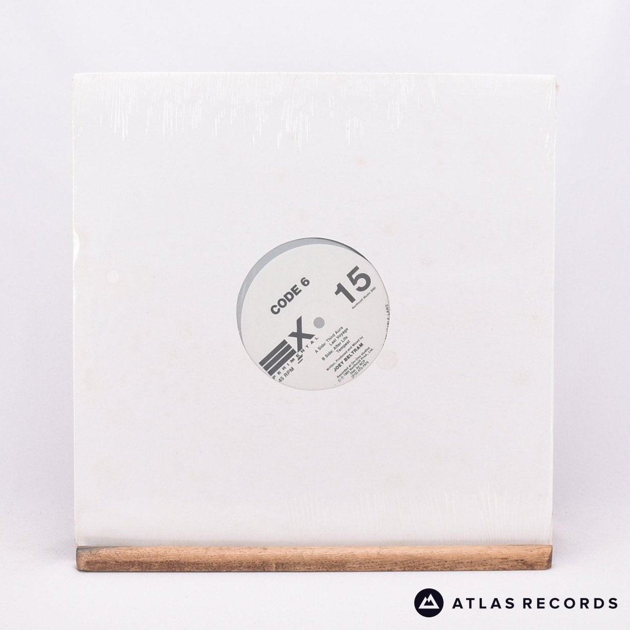 Code 6 Untitled 12" Vinyl Record - Front Cover & Record