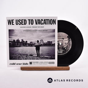 Cold War Kids We Used To Vacation 7" Vinyl Record - Front Cover & Record