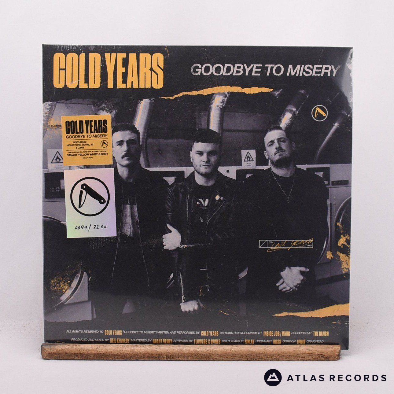 Cold Years Goodbye To Misery LP Vinyl Record - Front Cover & Record