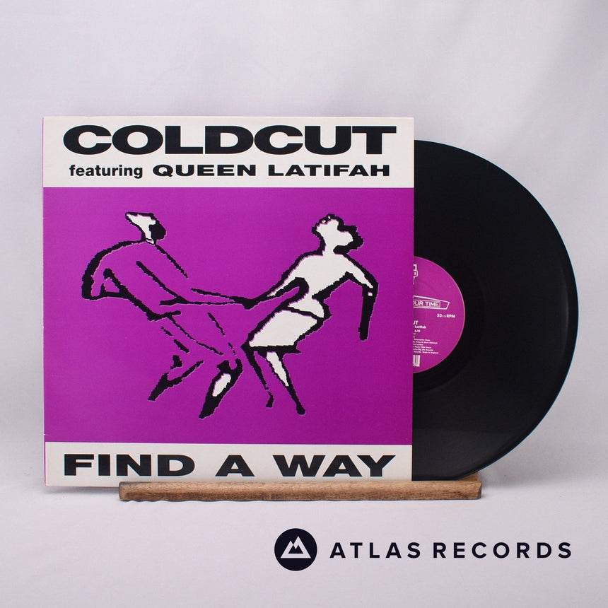 Coldcut Find A Way 12" Vinyl Record - Front Cover & Record