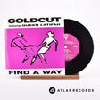 Coldcut Find A Way 7" Vinyl Record - Front Cover & Record