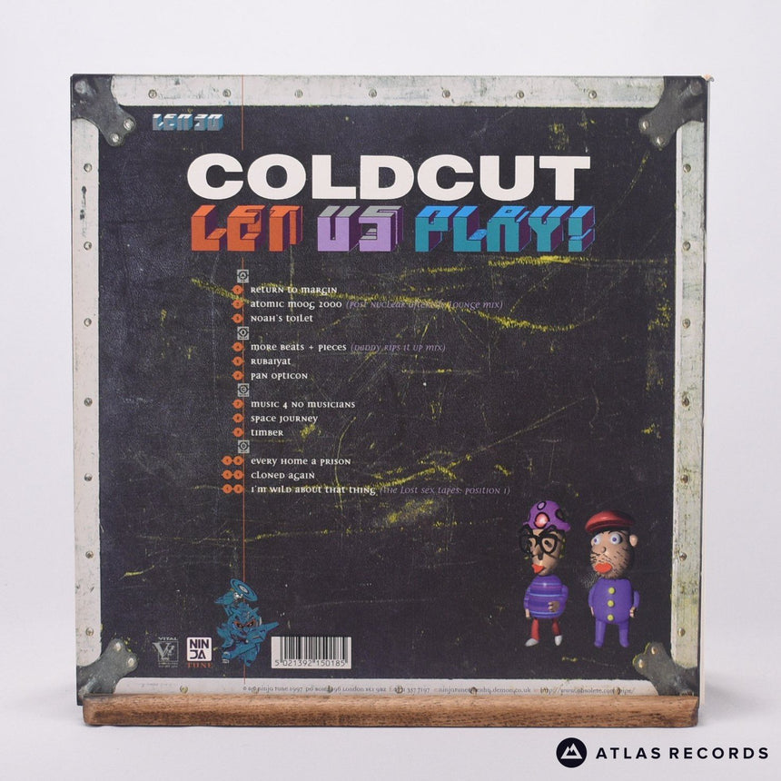 Coldcut - Let Us Play! - A-1 B-1 C-1 D-1 Double LP Vinyl Record - NM/VG+