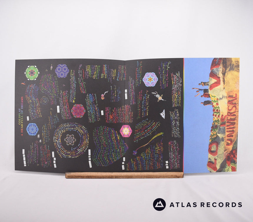 Coldplay - A Head Full Of Dreams - 180G A1 B1 C1 D1 2 x LP Vinyl Record - NM/NM