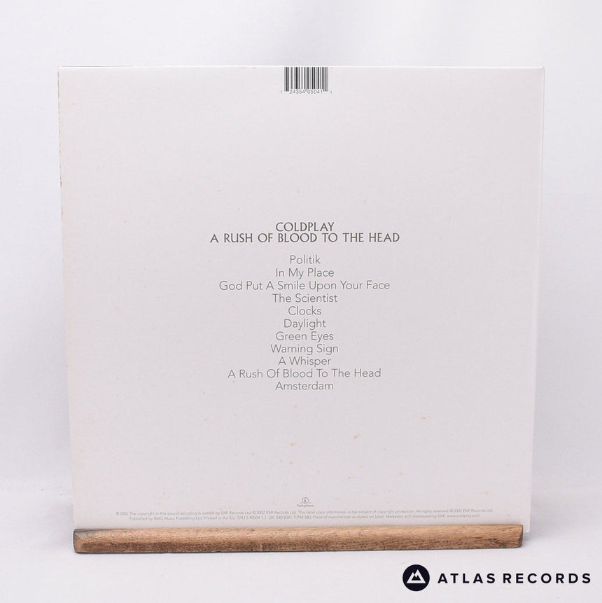 Coldplay - A Rush Of Blood To The Head - 2A1 2B1 LP Vinyl Record - VG+/VG+