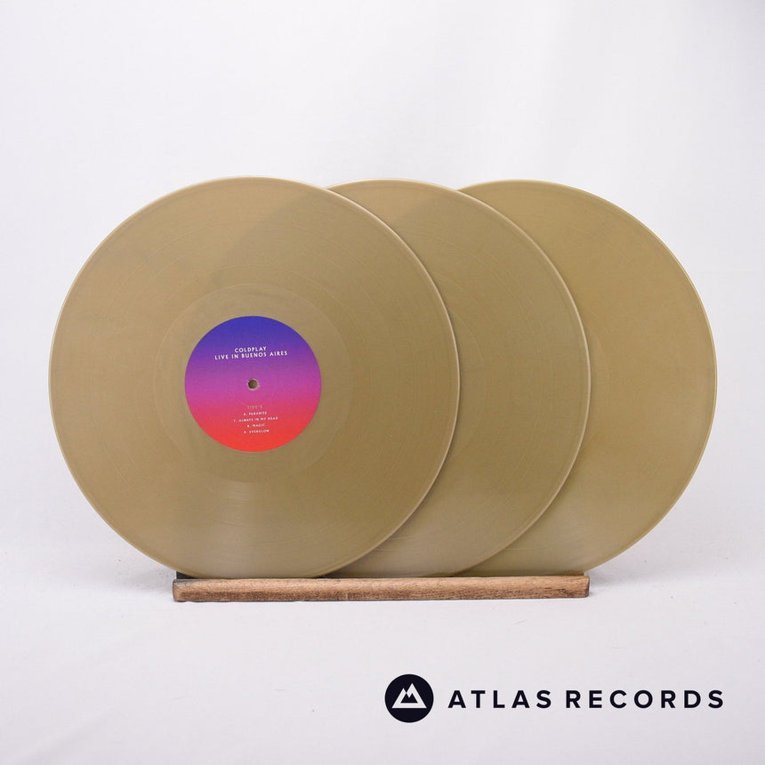 Coldplay - Live In Buenos Aires - 3 x LP + 2 x DVD Vinyl Record - EX/EX