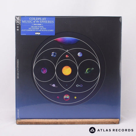 Coldplay Music Of The Spheres LP Vinyl Record - Front Cover & Record