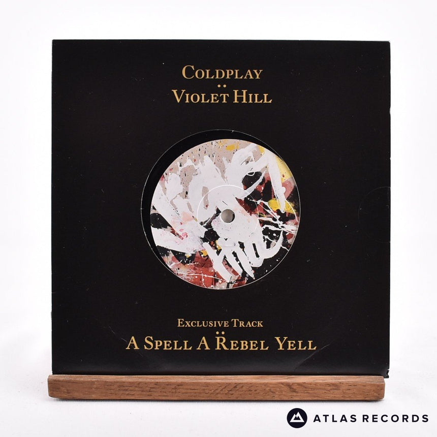 Coldplay Violet Hill 7" Vinyl Record - Front Cover & Record