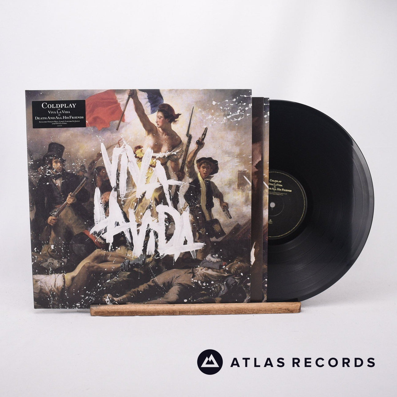 Coldplay Viva La Vida Or Death And All His Friends LP Vinyl Record - Front Cover & Record