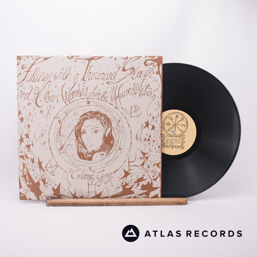 Coleman Grey Falling With A Thousand Stars And Other Wonders From The House Of Albion LP Vinyl Record - Front Cover & Record