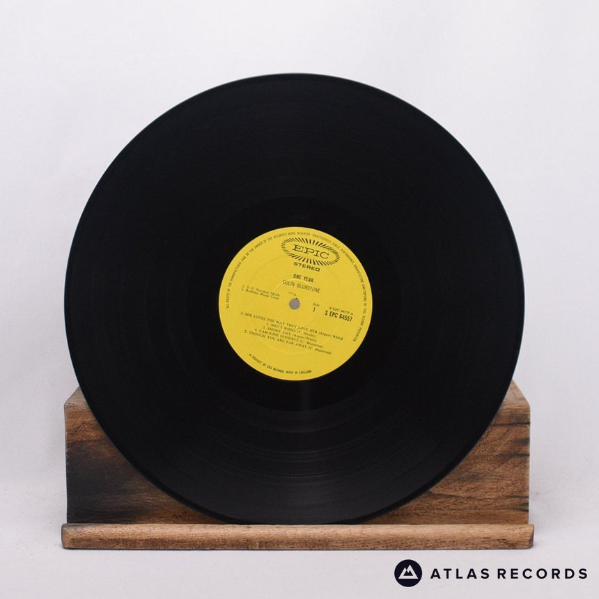 Colin Blunstone - One Year - Porky Textured Sleeve A1 B1 LP Vinyl Record - EX/EX