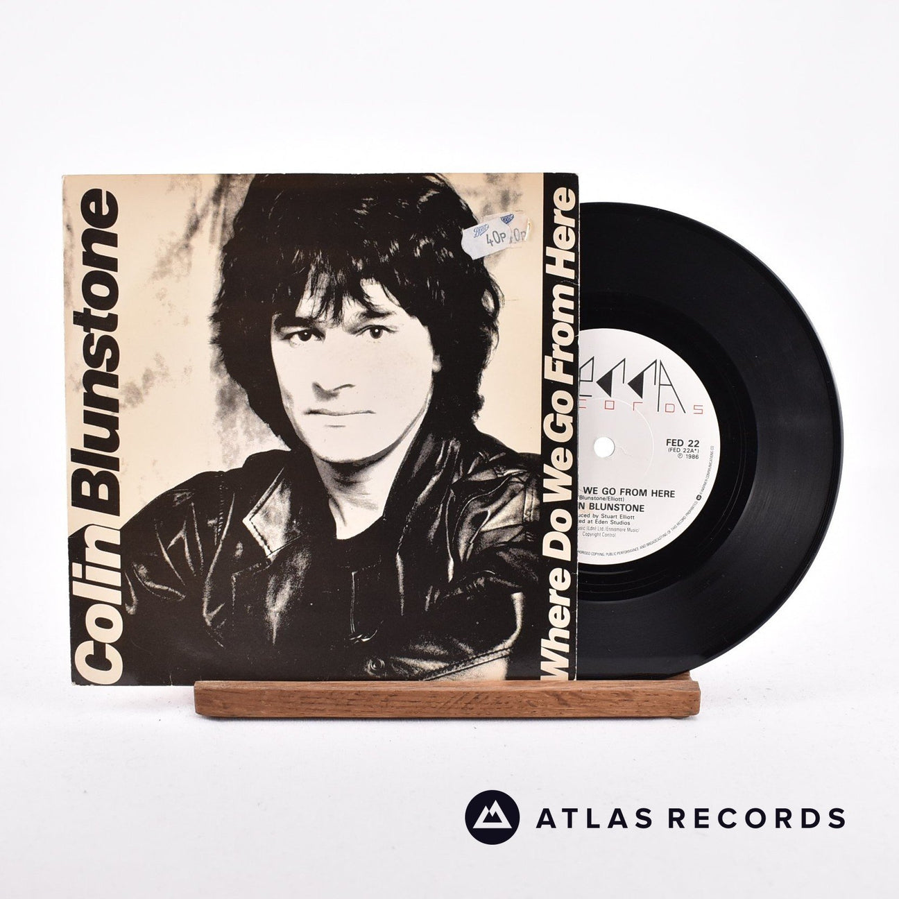 Colin Blunstone Where Do We Go From Here 7" Vinyl Record - Front Cover & Record