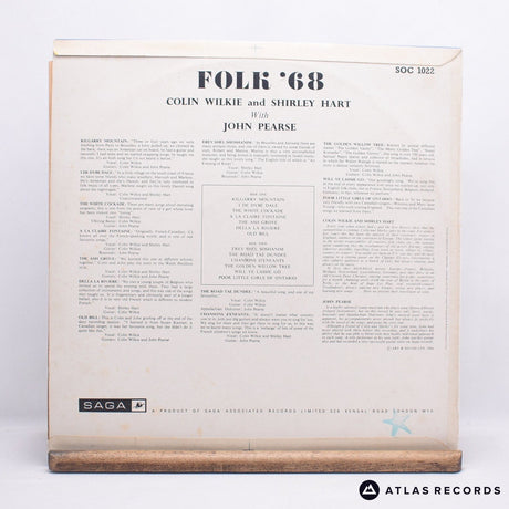 Colin Wilkie - Folk '68 - Reissue LP Vinyl Record - EX/EX