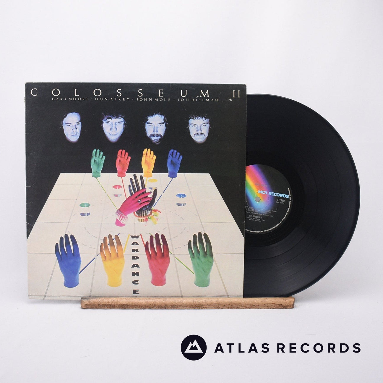 Colosseum II War Dance LP Vinyl Record - Front Cover & Record