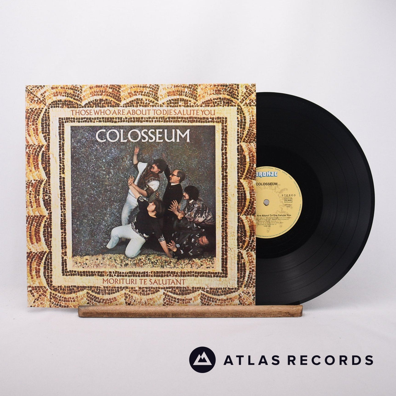 Colosseum Those Who Are About To Die Salute You LP Vinyl Record - Front Cover & Record