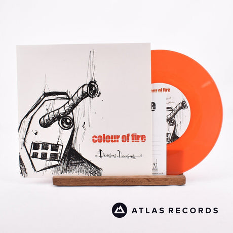 Colour Of Fire Decisions, Decisions 7" Vinyl Record - Front Cover & Record