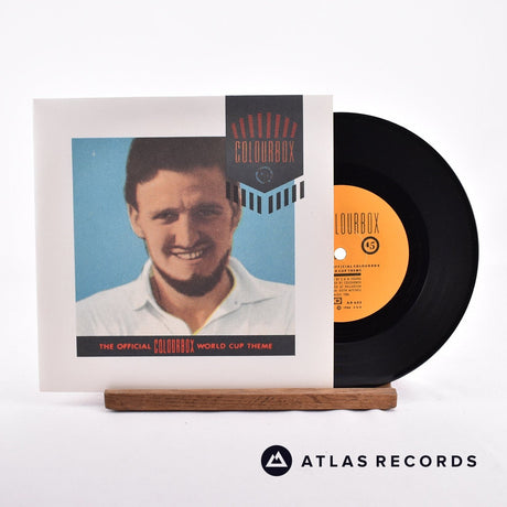Colourbox The Official Colourbox World Cup Theme 7" Vinyl Record - Front Cover & Record