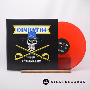 Combat 84 Charge Of The 7th Cavalry LP Vinyl Record - Front Cover & Record