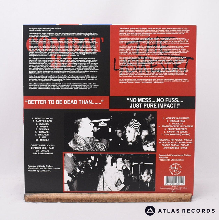 Combat 84 - Death Or Glory - Red Limited Edition LP Vinyl Record - NM/NM