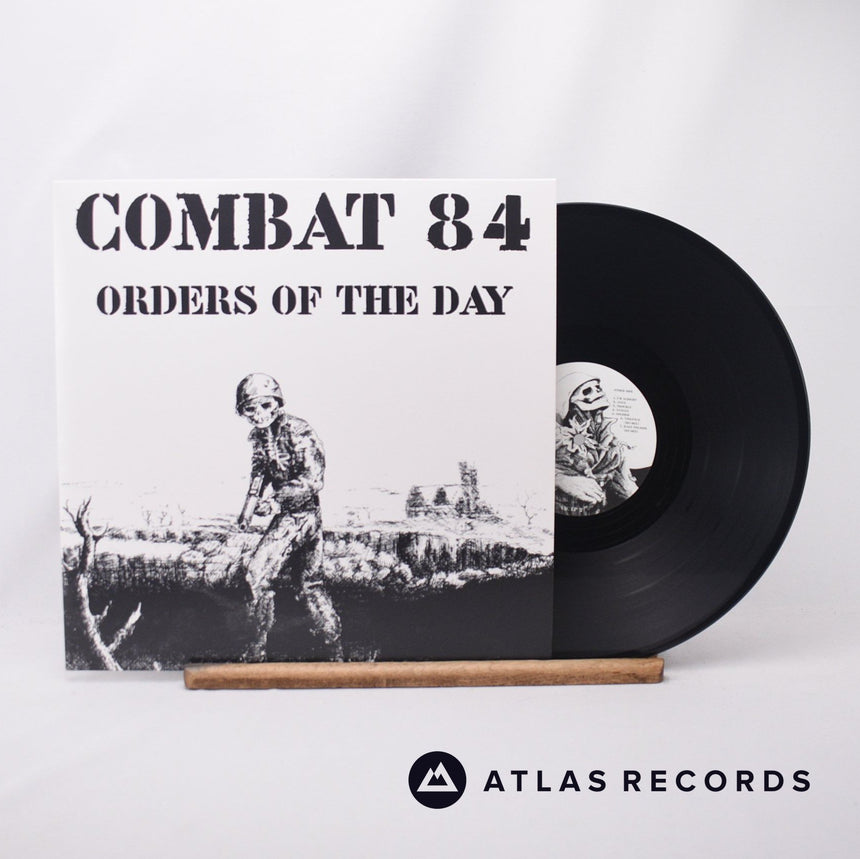 Combat 84 Orders Of The Day LP Vinyl Record - Front Cover & Record