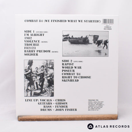 Combat 84 - Send In The Marines! - Red Reissue LP Vinyl Record - NM/NM