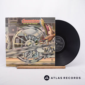 Commodores Hot On The Tracks LP Vinyl Record - Front Cover & Record