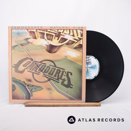 Commodores Natural High LP Vinyl Record - Front Cover & Record
