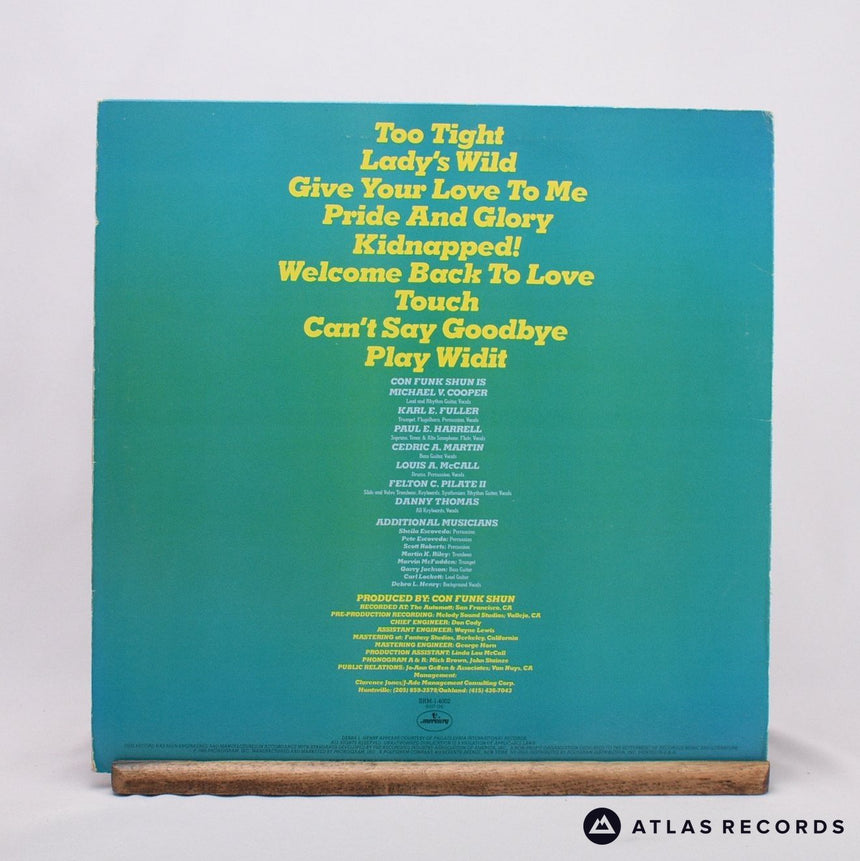 Con Funk Shun - Touch - LP Vinyl Record - VG+/EX